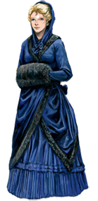 Figuur uit Ticket to Ride spel United Kingdom