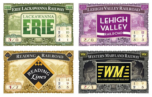Ticket to Ride Map Pennsylvania: aandelen