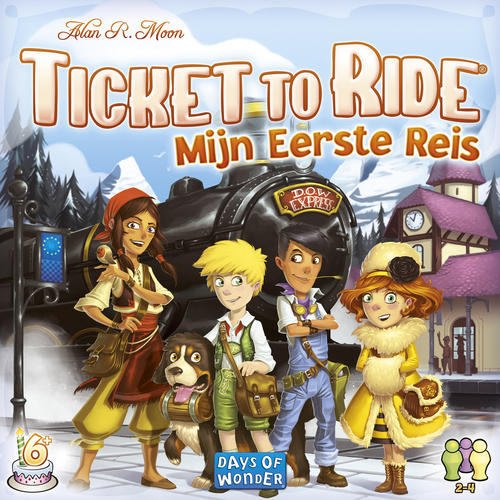 Gezelschapsspel Ticket to Ride Mijn Eerste Reis