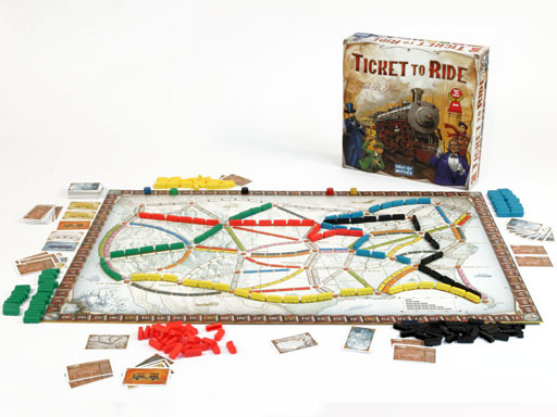 Raap snap Wereldbol Ticket to Ride - het bordspel en alle uitbreidingen.