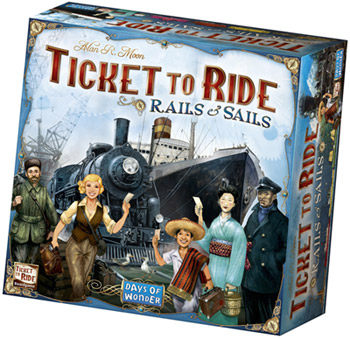 ticket to ride spel rails & sails